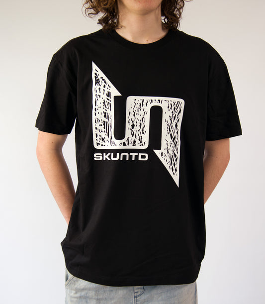 SCRIBBLE - SHORT SLEEVE BLACK